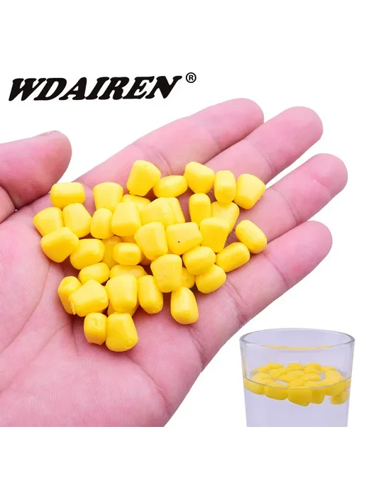 WDAIREN Плавающие бойлы кукуруза, силикон, Желтый, A, вариант, фото 6