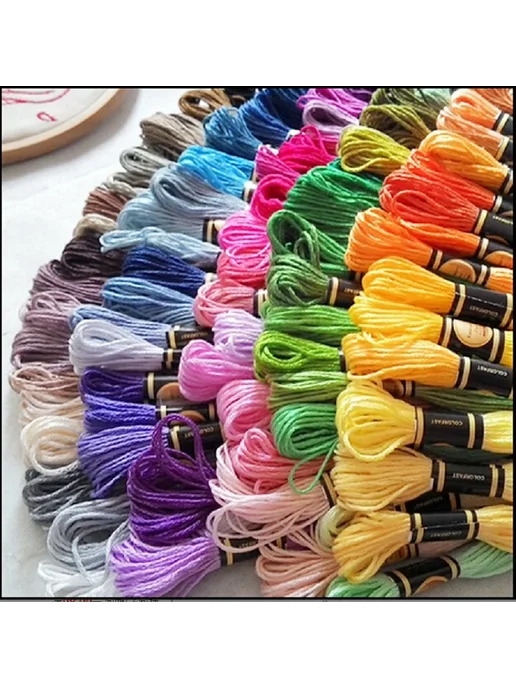 Шёлковая нить для вышивки, 100 pieces, 30 pieces, фото 4