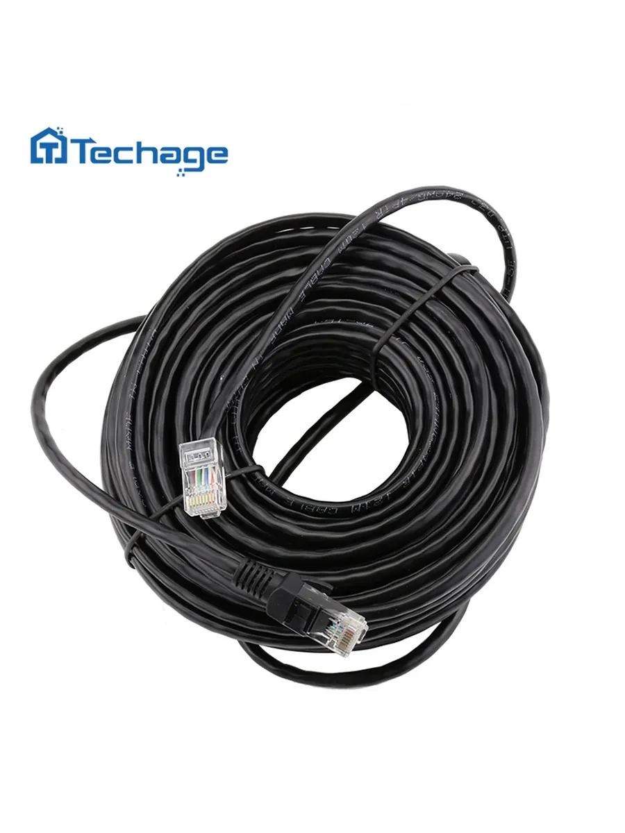 Кабель Ethernet Techage RJ45 50м
