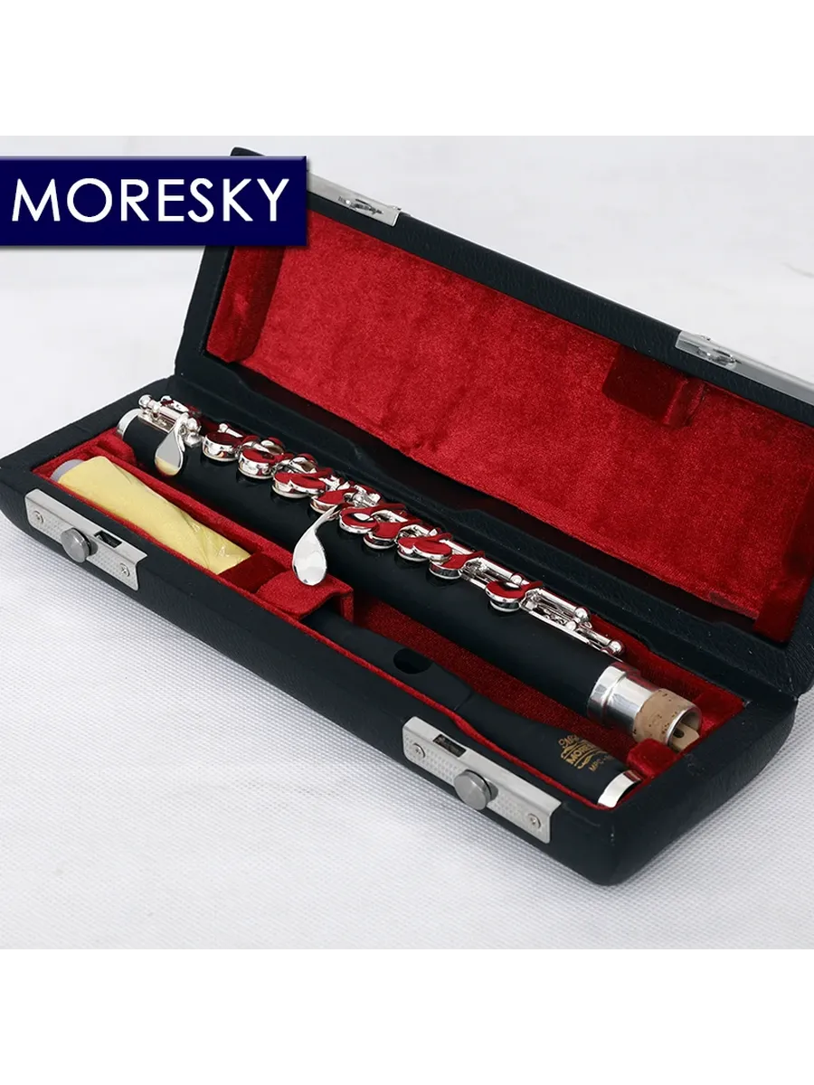 MORESKY MPC-861 Пикколо флейта серебреная