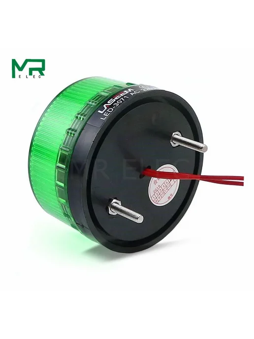 PINANWZ Индикаторная лампа Strobo Signal red 24V, желтый, фото 5