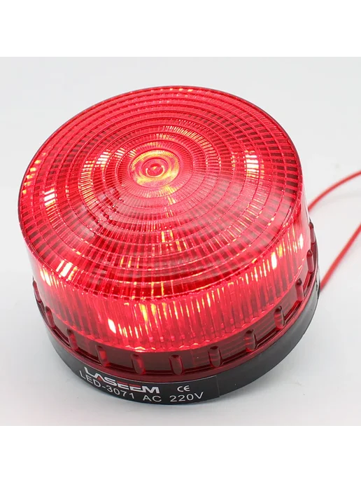 PINANWZ Индикаторная лампа Strobo Signal yellow 220V, зеленый, фото 3