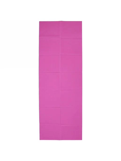 Global Epic Export Складной коврик для йоги фуксия 173х61х0,5 см PVC, 61x0.5 см, фото 2