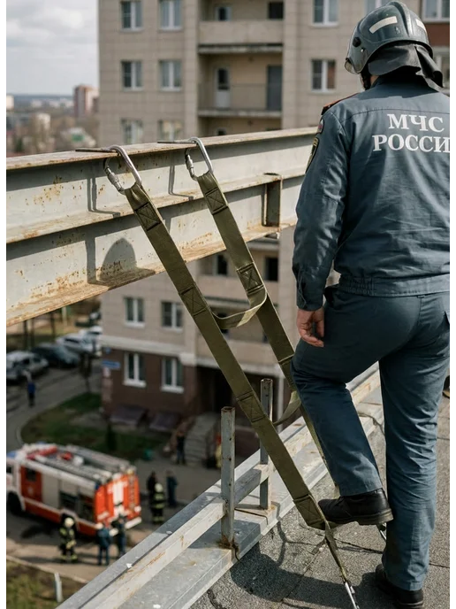 Нет бренда Гибкая монтажная лестница 4м, 1,5 м, фото 2