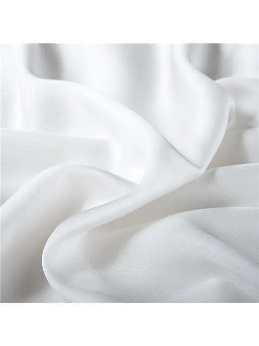 CHA YU PAI Пододеяльник из шелка White, белый, фото 5