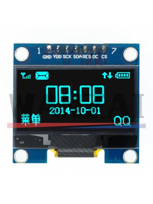 AITEWIN ROBOT OLED модуль Bolantedz 7pinSPI-Blue, вариант, фото 5