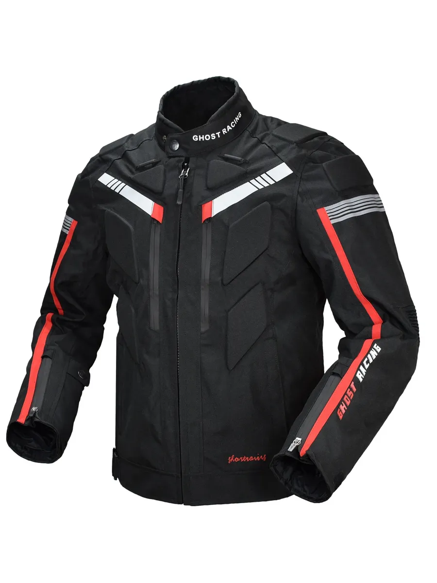 Мотоциклетная куртка Ghost Racing XXXL, черная