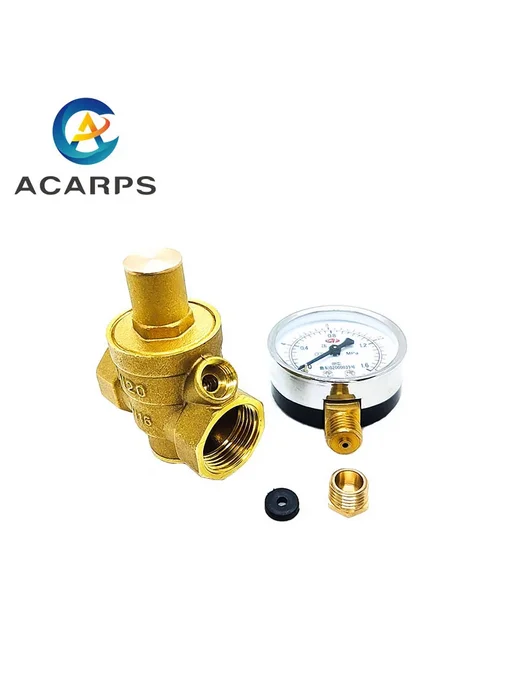 Acarps Редукционный клапан 1-1 4" с манометром, 1-1 2 valve without, фото 2