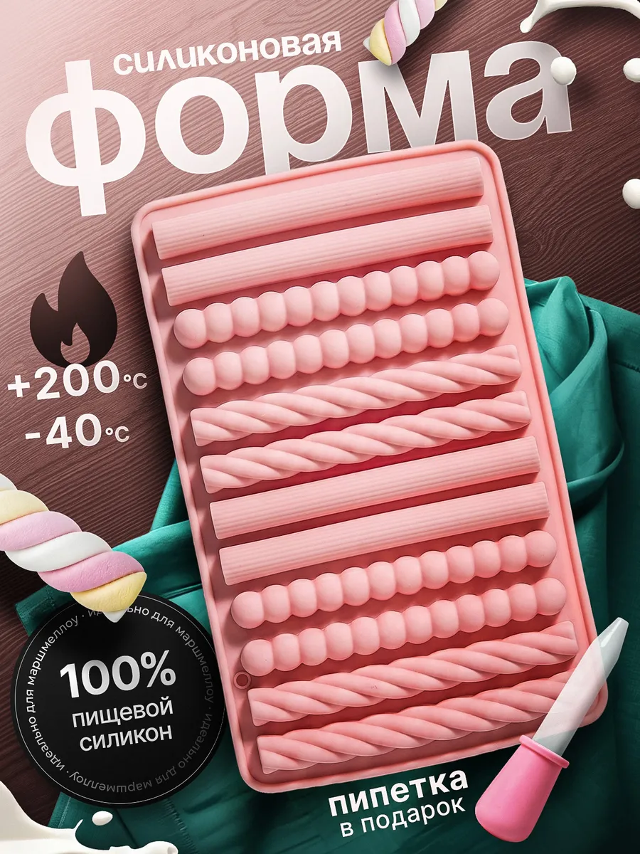 Силиконовая форма для шоколада конфет мармелада