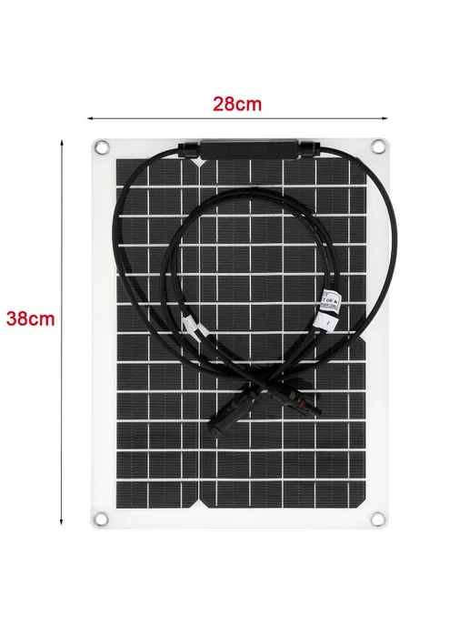 luxuglow Солнечная панель 600 Вт 18В 2pc panel and 100A, 600 Вт, фото 6
