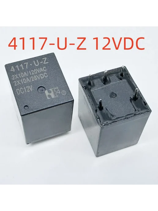 Нет бренда Реле 4117 D-S-1U 12VDC 5 контактов, вариант, фото 2