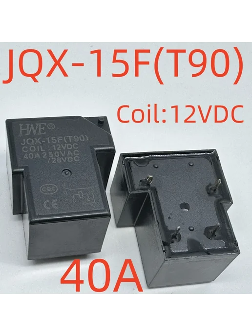 Нет бренда Реле JQX-15F-90SA 12В 24В 48В, вариант, фото 3