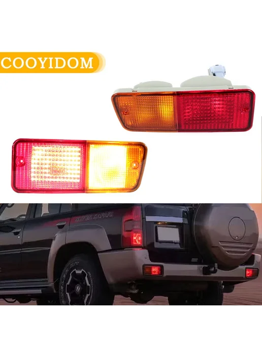 Задние фонари Nissan Patrol GU Y61 2001-2004, Left and Right, вариант, фото 2