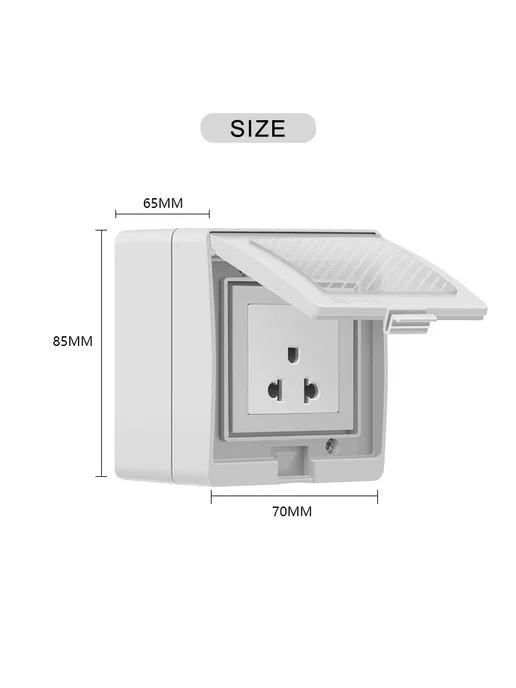 AVOIR Розетка EU Тип EU Socket, белый, фото 7