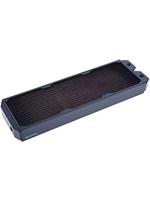 ALPHACOOL NexXxoS XT45 420 мм медный радиатор для систем жид, черный, в упаковке 2 кг, фото 2