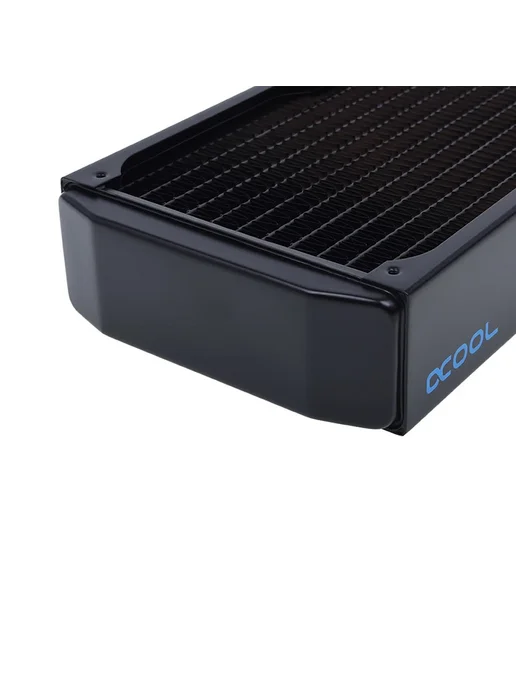 ALPHACOOL NexXxoS XT45 420 мм медный радиатор для систем жид, черный, в упаковке 2 кг, фото 4