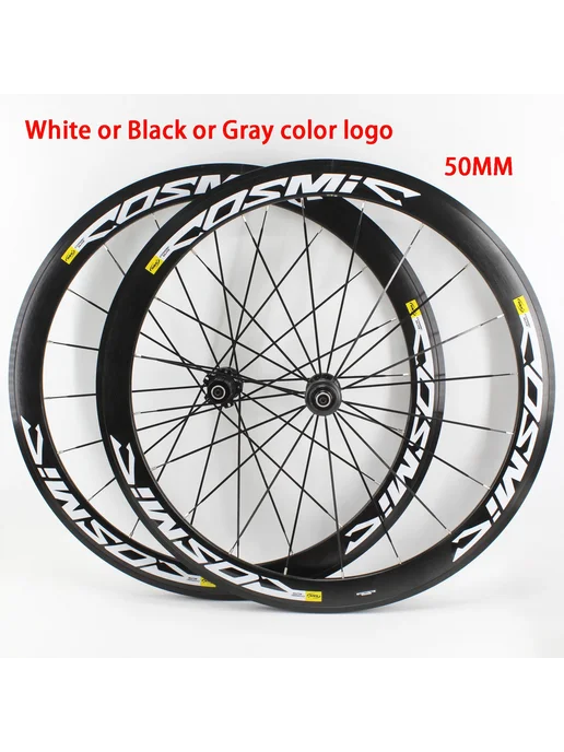 Колеса 700C Disc QR center lock white logo color, белый, фото 2