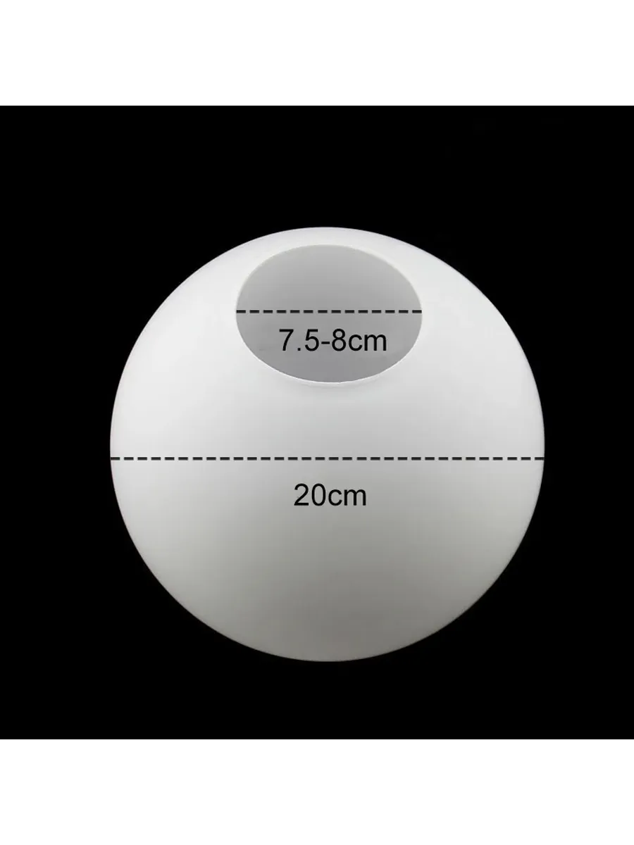 Белый абажур для лампы, D6cm-2.2cm