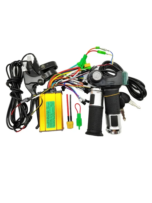 Нет бренда Бесщеточный контроллер скорости thumb throttle kit, зеленый, фото 3