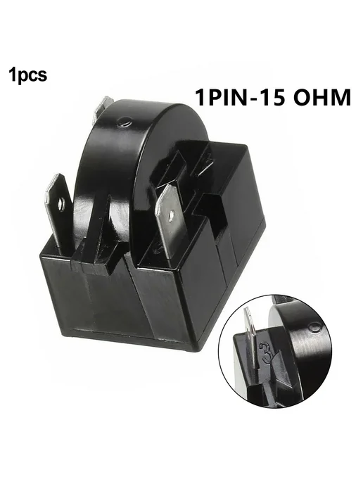 Нет бренда PTC пусковое реле 2 PIN 15 OHM 1-6H, вариант, фото 6
