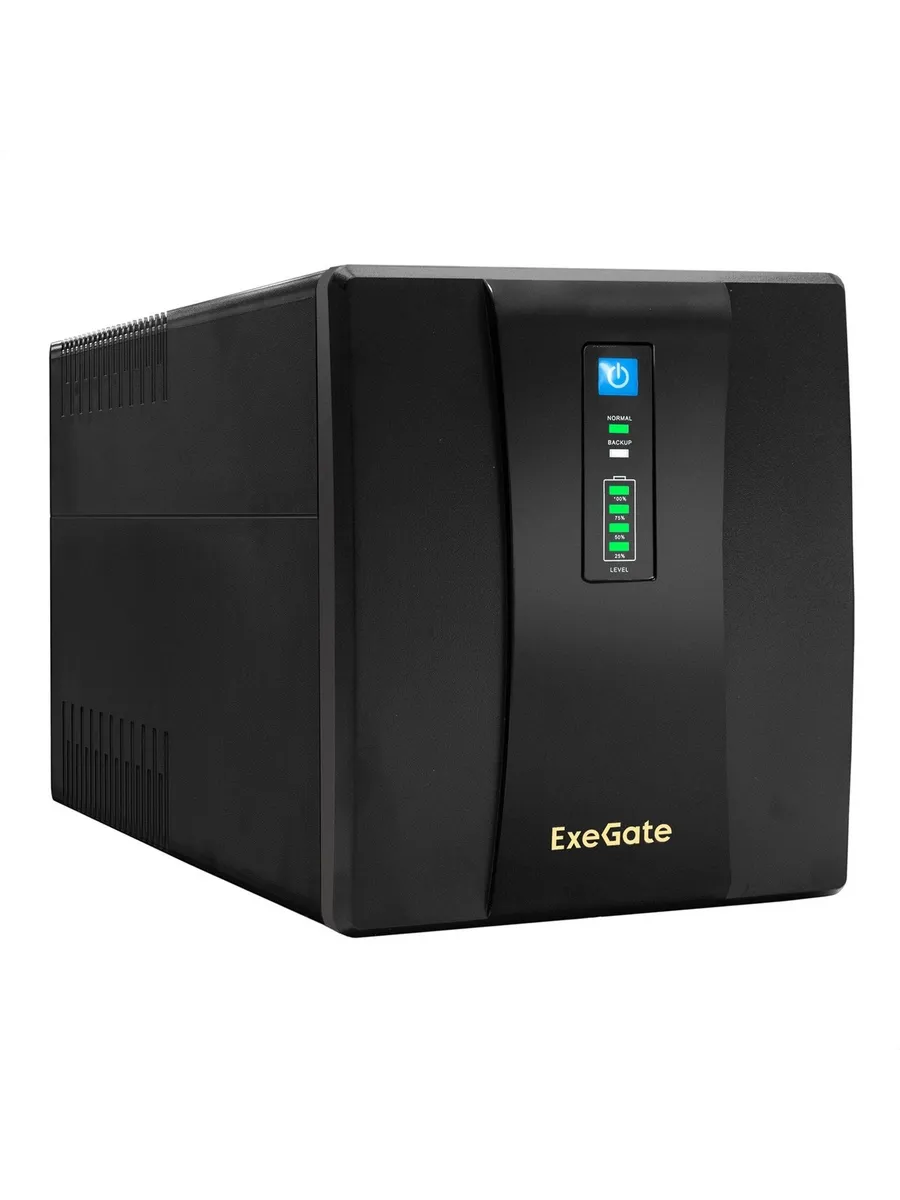 ИБП SpecialPro UNB-1200.LED.AVR.USB, 1200ВА/750Вт, 4xSchuko