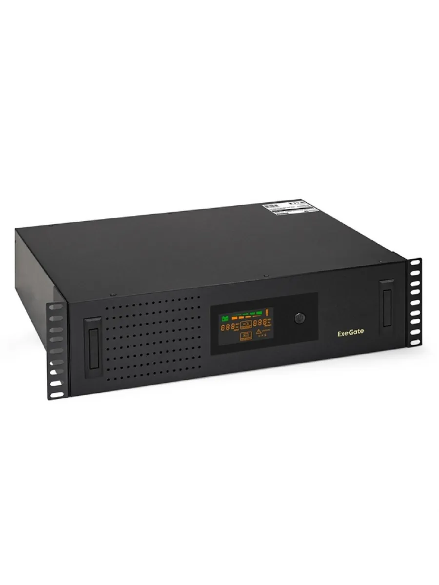ИБП ServerRM UNL-3000.LCD.AVR.2SH.3C13.USB.3U, 3000ВА/1800Вт