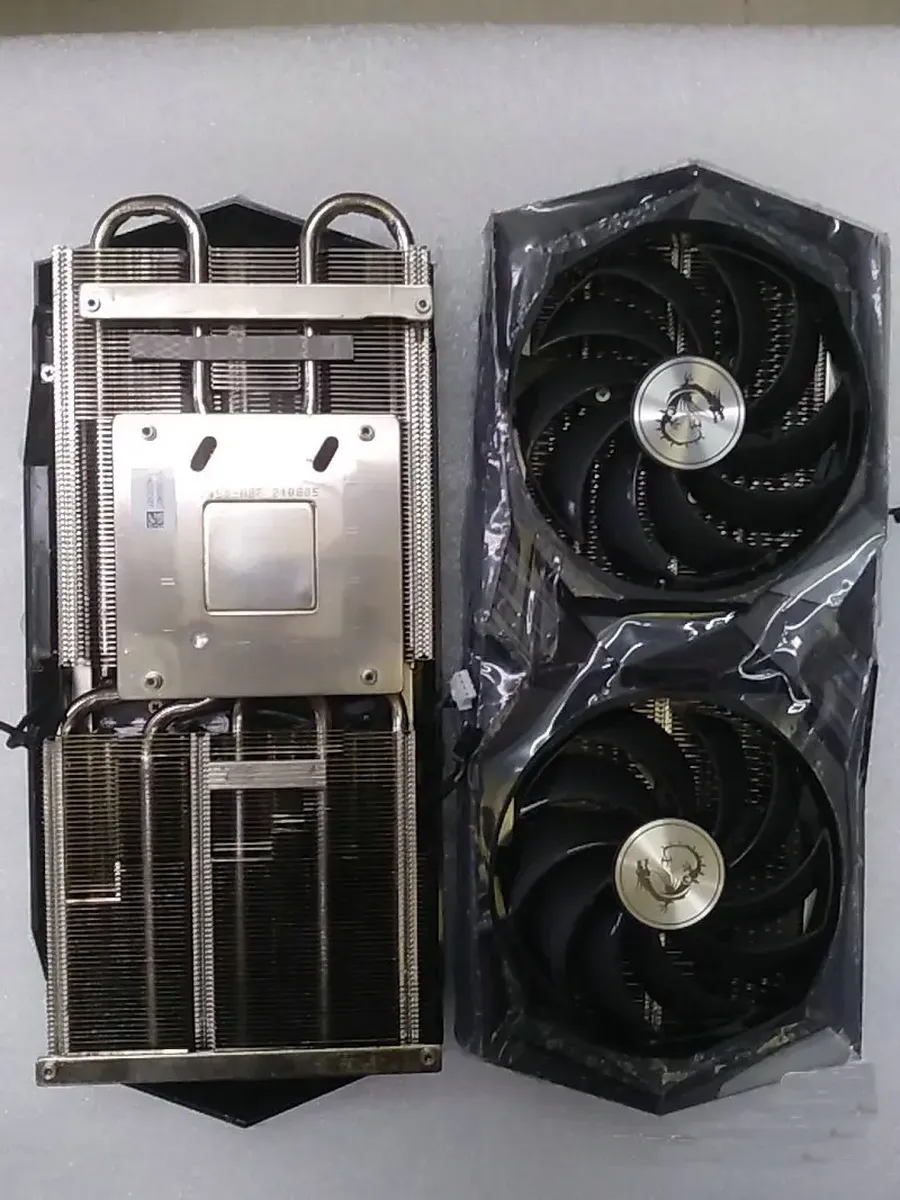 Радиатор-кулер для видеокарты MSI GeForce RTX3060 GAMING X