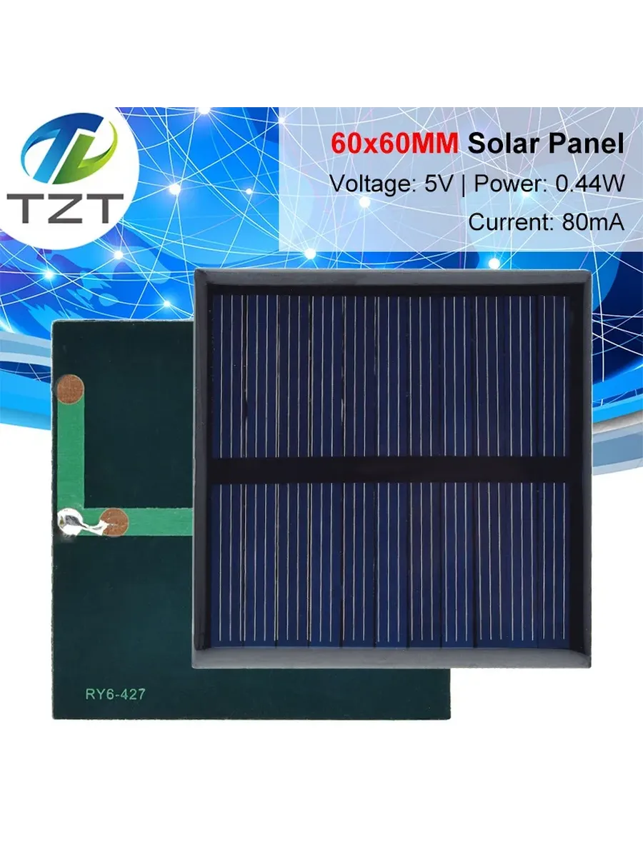 Солнечная панель TZT 60 мм 5,5 В 3PCS