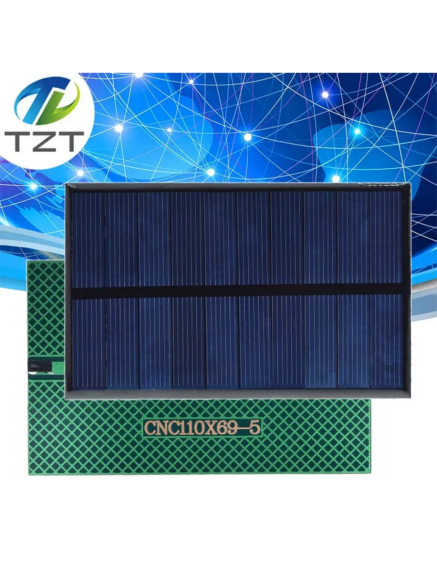 Солнечная панель TZT teng 1,25 Вт 1PCS