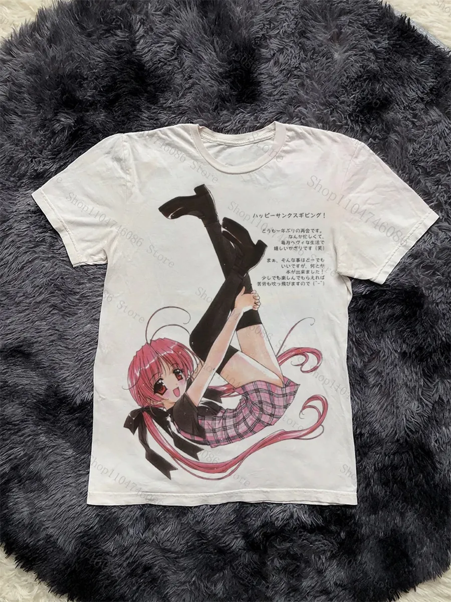Полиэстерная футболка Anime Girl