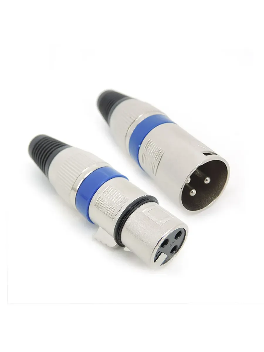 XLR разъем для микрофона, 1 пара
