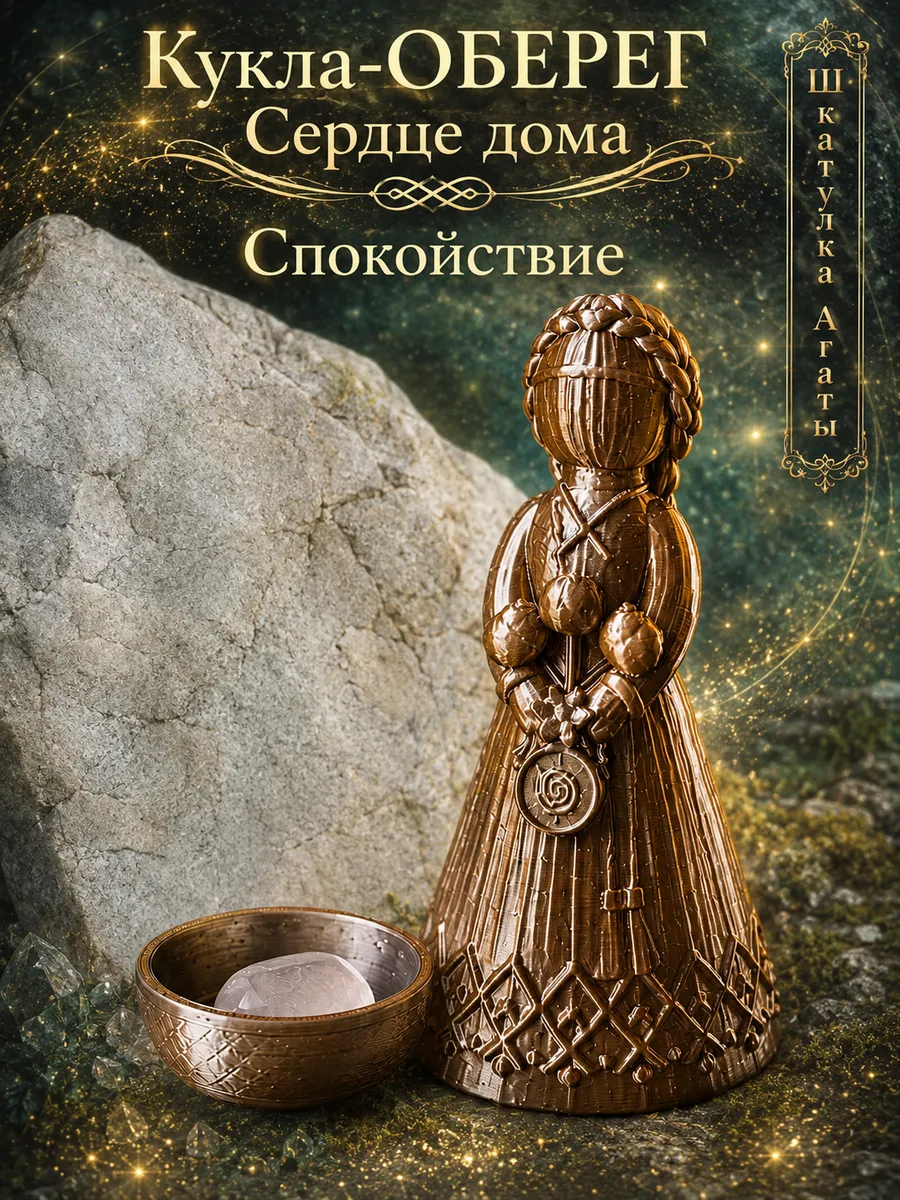 Оберег для дома с кварцем