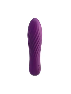 Svakom / Фиолетовая вибропуля Tulip - 10,6 см.