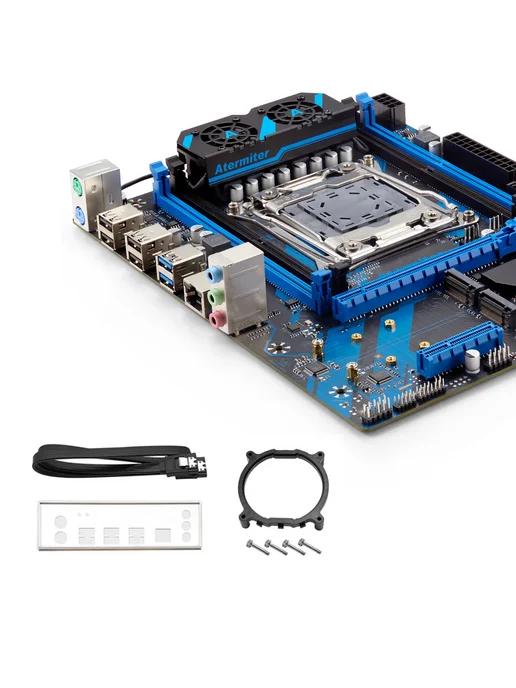Atermiter Материнская плата X99 AG9 Plus Xeon E5 2699v4 комплект 32Gb, 32 ГБ, фото 3