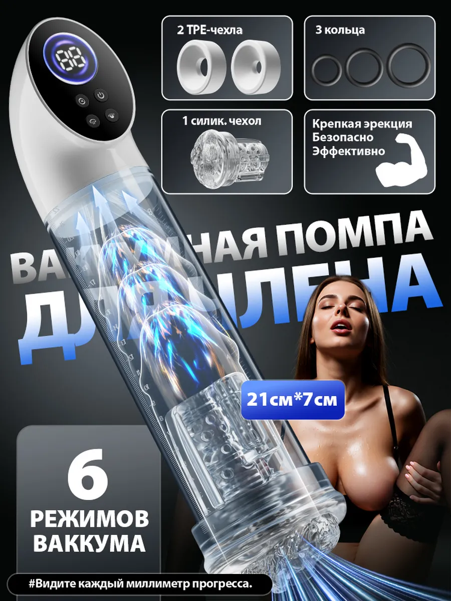 Вакуумная помпа для члена автоматическая