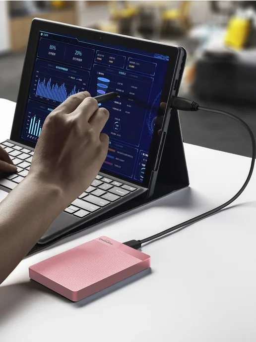UnionSine 2.5''Внешний жесткий диск HDD 500 ГБ USB 3.0, 500 ГБ, фото 8