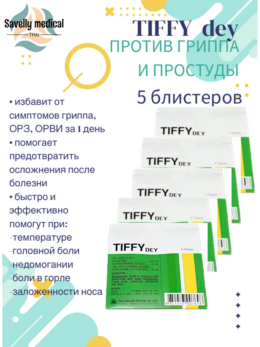 TIFFI day 20 таблеток