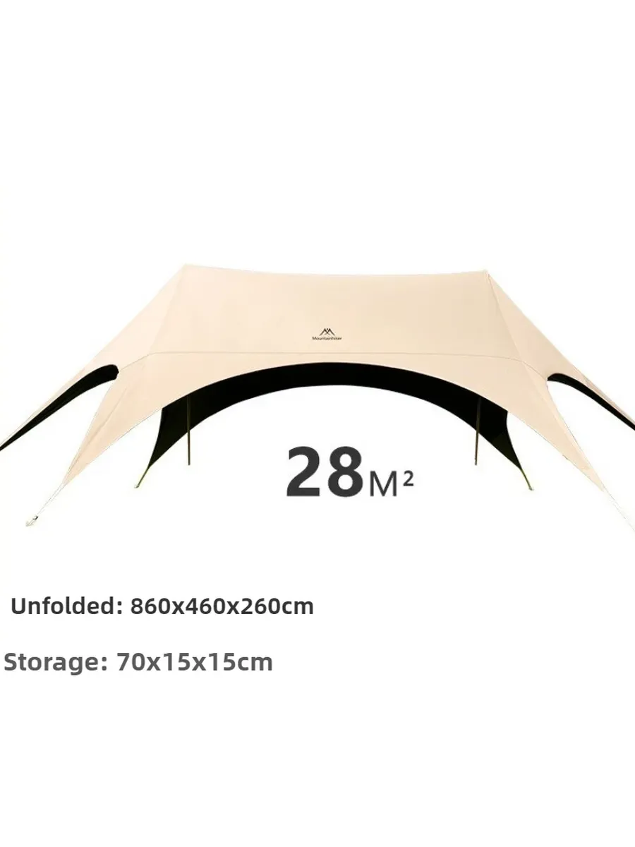 Палатка OEING 28м² Khaki, 860x460x260 см