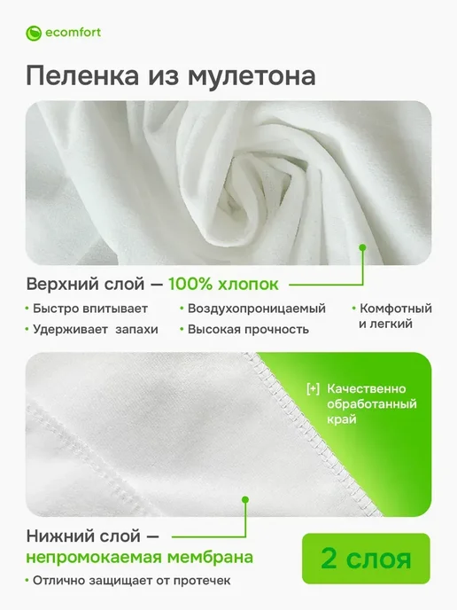 Комплект трех непромокаемых пеленок для животных 40х60 см, 40x60 см, фото 2