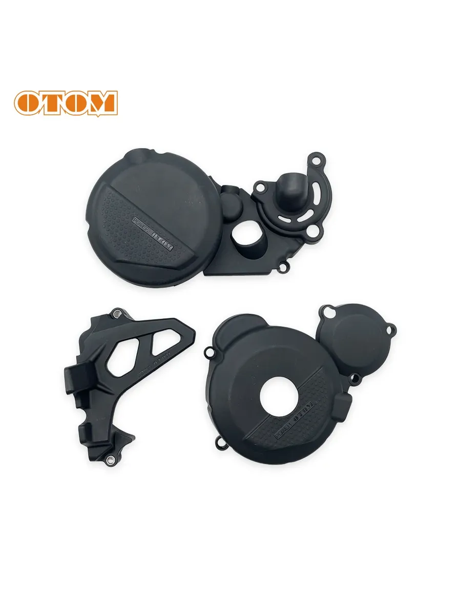Защита двигателя мотоцикла черная LONCIN YBS300
