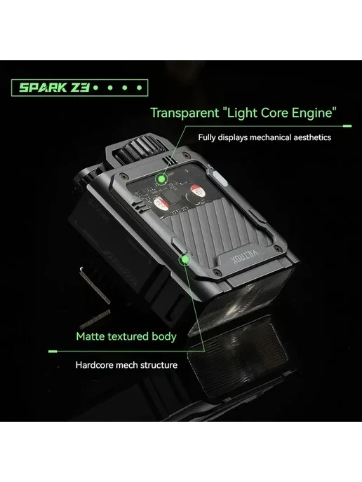 Нет бренда VILTROX Spark Z3 вспышка GRAY для Canon, черный, фото 6