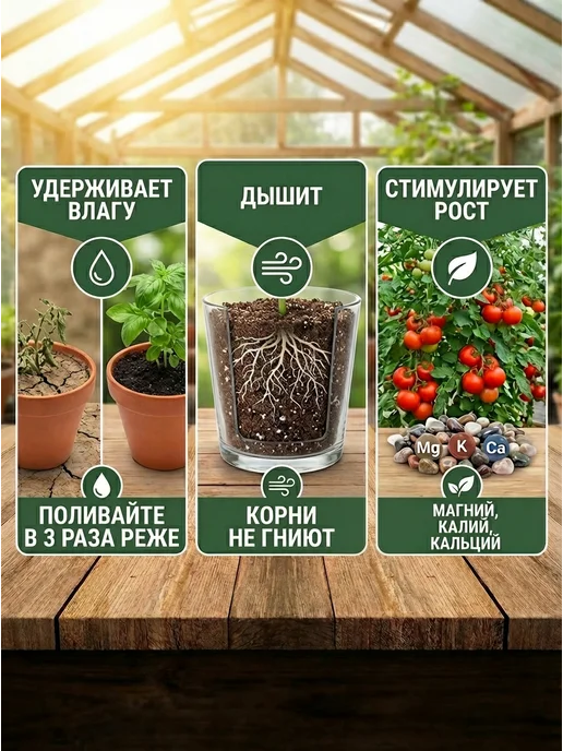 Вермикулит 5л 1-3мм для растений цветов разрыхлитель почвы, 20 л, фото 6