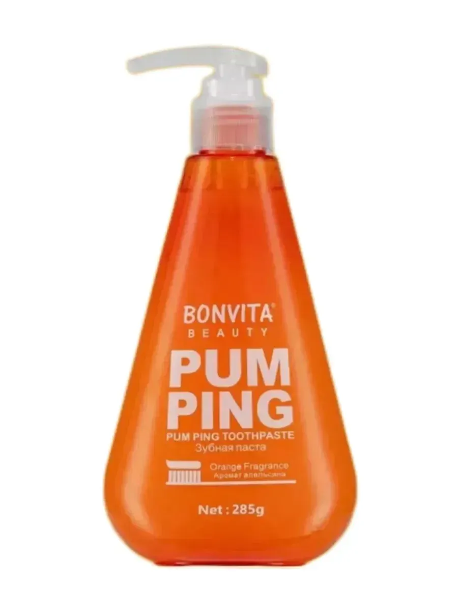 Зубная паста с дозатором Pumping Whitening отбеливающая