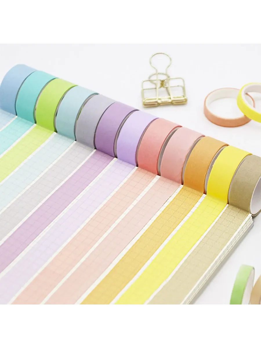 unbrand Клейкая лента канцелярская 15 мм x 2 м, 12 шт.