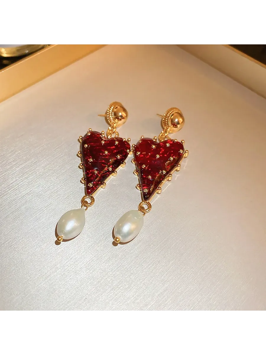 Серьги-подвески Baroque Pearls 33O507