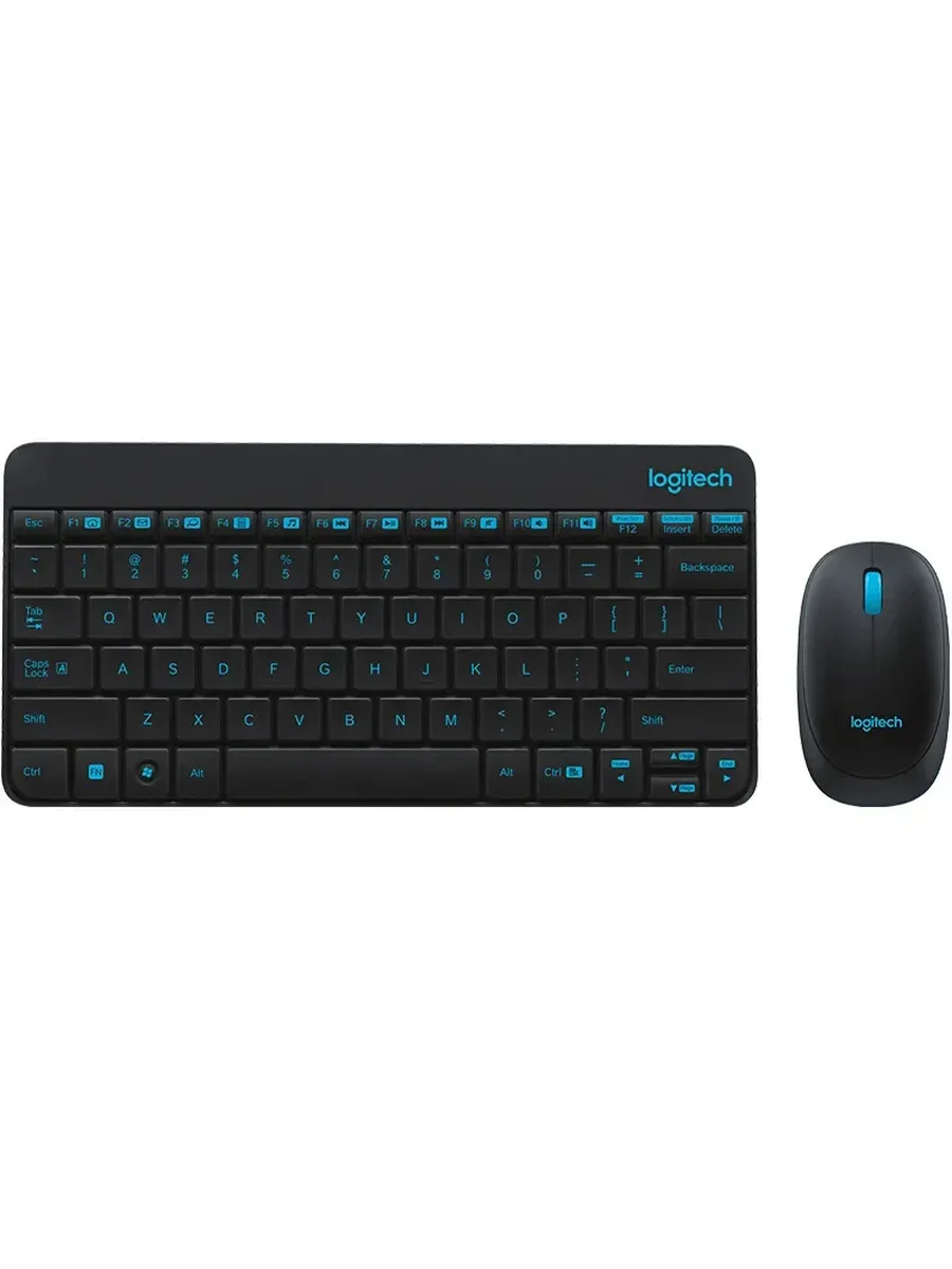 LOGITECH Mk245 Беспроводная клавиатура и мышь MK245 Black