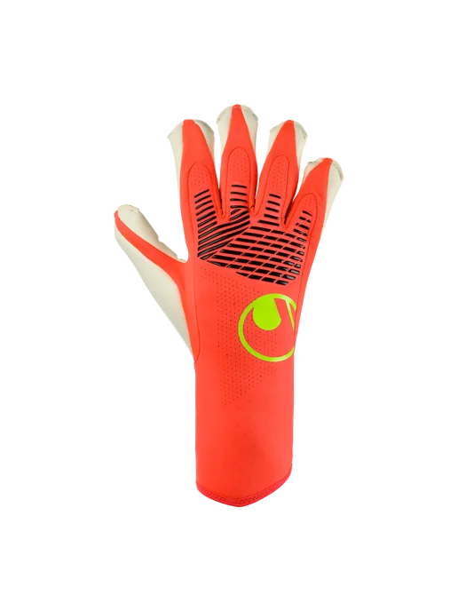 UHLSPORT Вратарские перчатки Fangmaschine Absolutgrip HYBD, оранжевый, фото 2