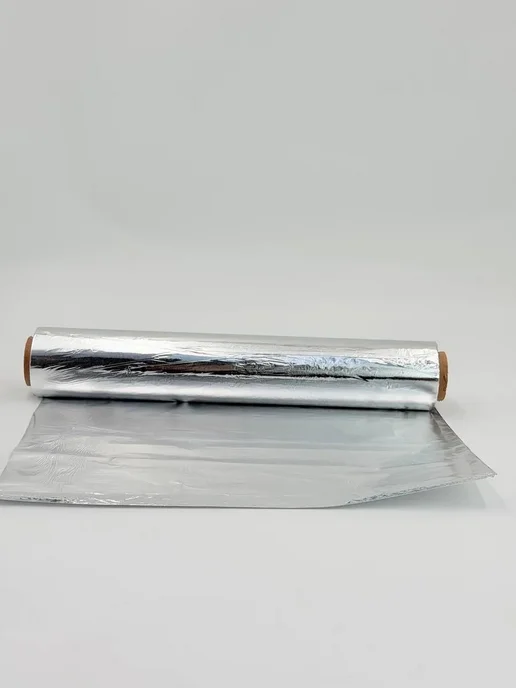 аб05 Фольга алюминиевая пищевая для запекания 100 м, 100 м, фото 7