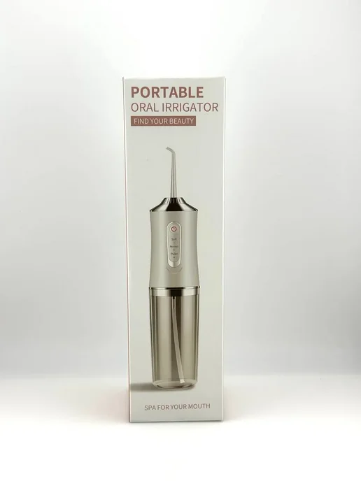 НУР95 Ирригатор для полости рта портативный с 4 насадками и USB, вариант, фото 5