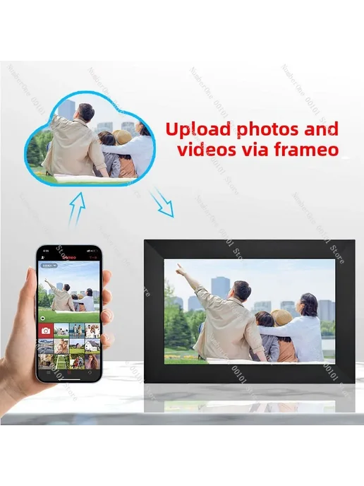 Нет бренда FRAMEO 10-дюймовая цифровая фоторамка 32 ГБ Option 1, 32 ГБ, фото 4
